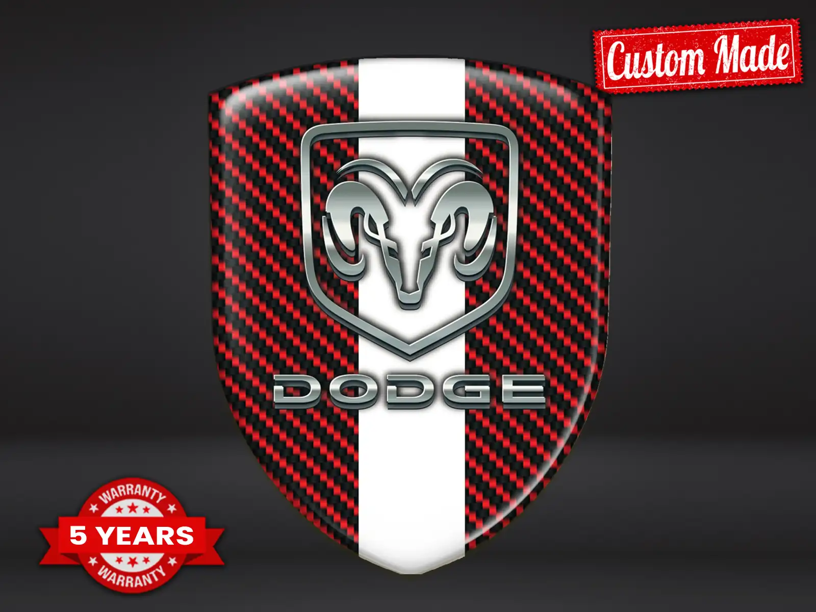 Dodge Custom Windshield Stickers Limited High End Design
